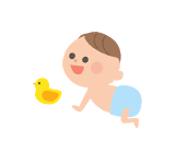 赤ちゃんのイラスト