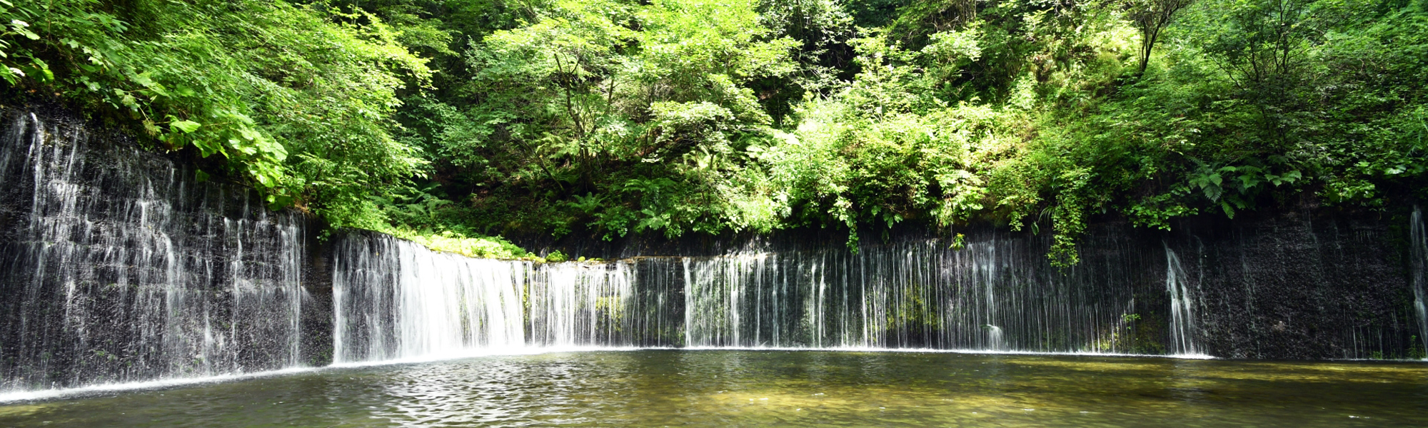 白糸の滝の画像
