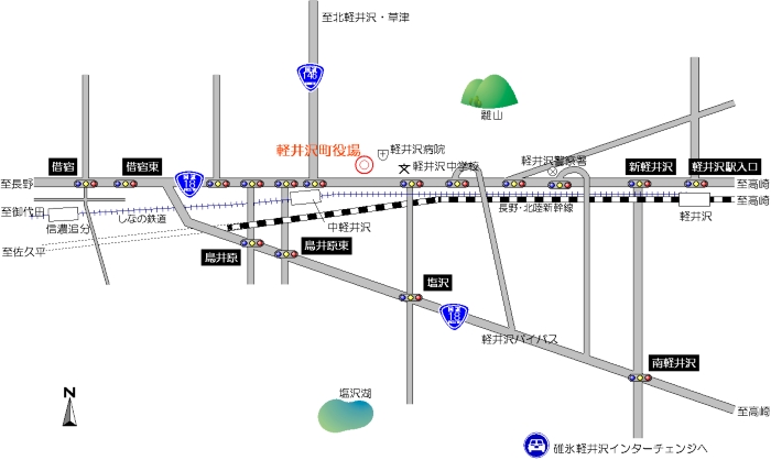 役場最寄図