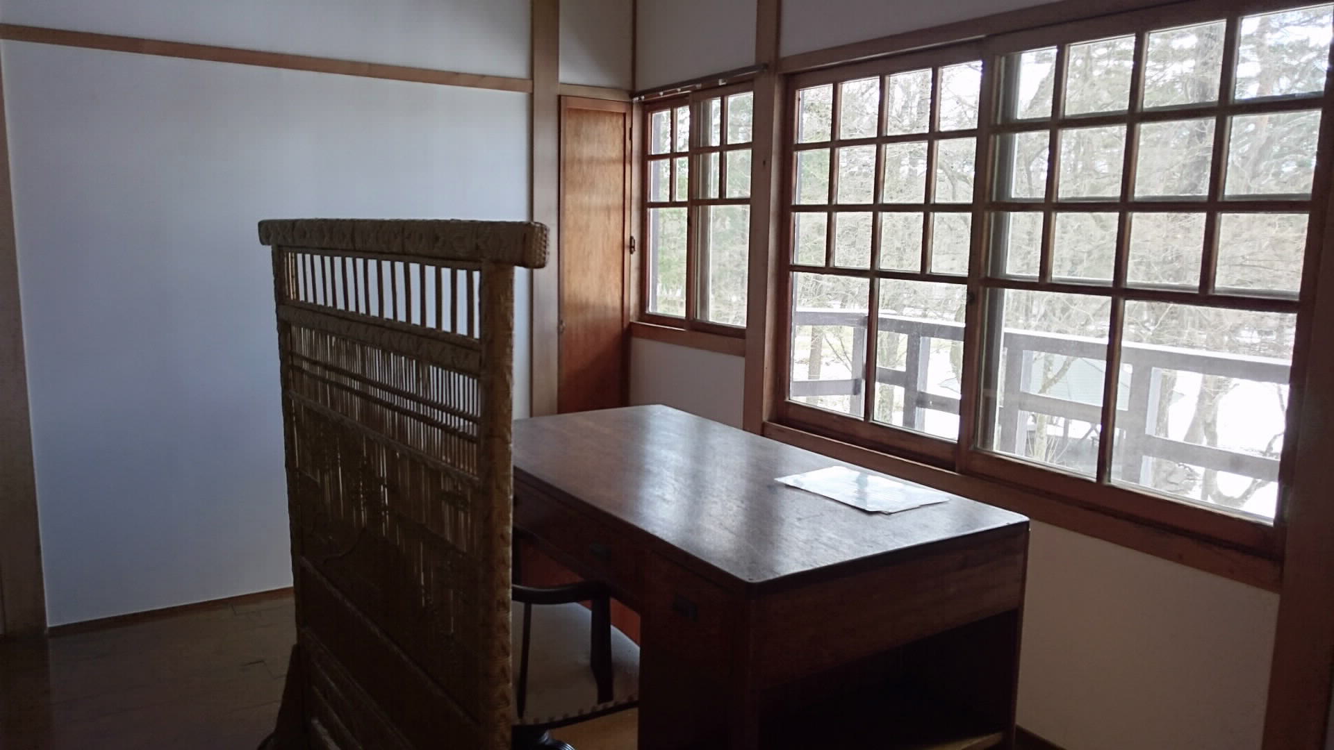 旧近衛文麿別荘（市村記念館）　内部写真
