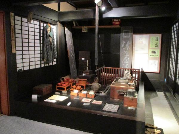 枡形の茶屋　津軽屋　模型の画像