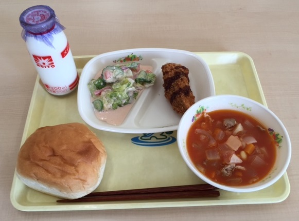 8月31日　中学校第6回G7給食【アメリカ編】の画像2