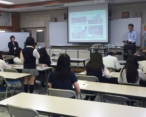 7月7日　軽井沢高等学校での特別授業の画像2
