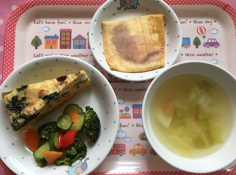 6月8日　保育園第1回G7給食【フランス編】の画像3