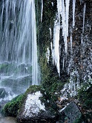 白糸の滝　冬氷の画像