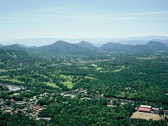 離山からの眺望　緑3の画像