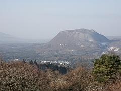 冬の離山の画像