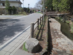 新春の追分宿の画像