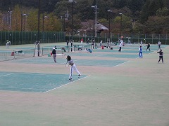 紅葉まつりテニス大会の画像