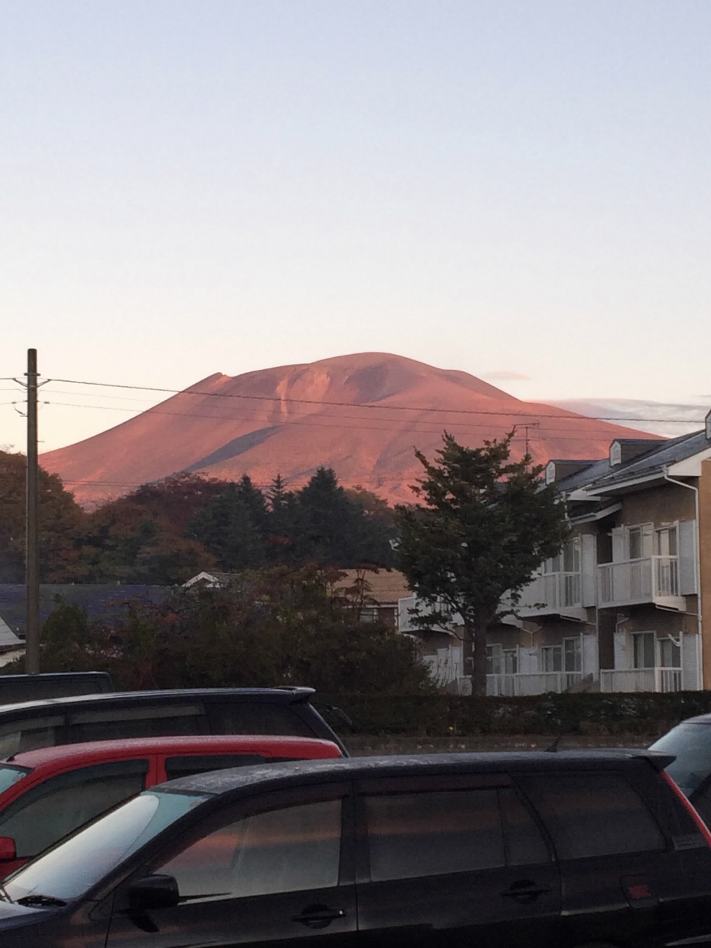 役場（北側駐車場）からの画像1