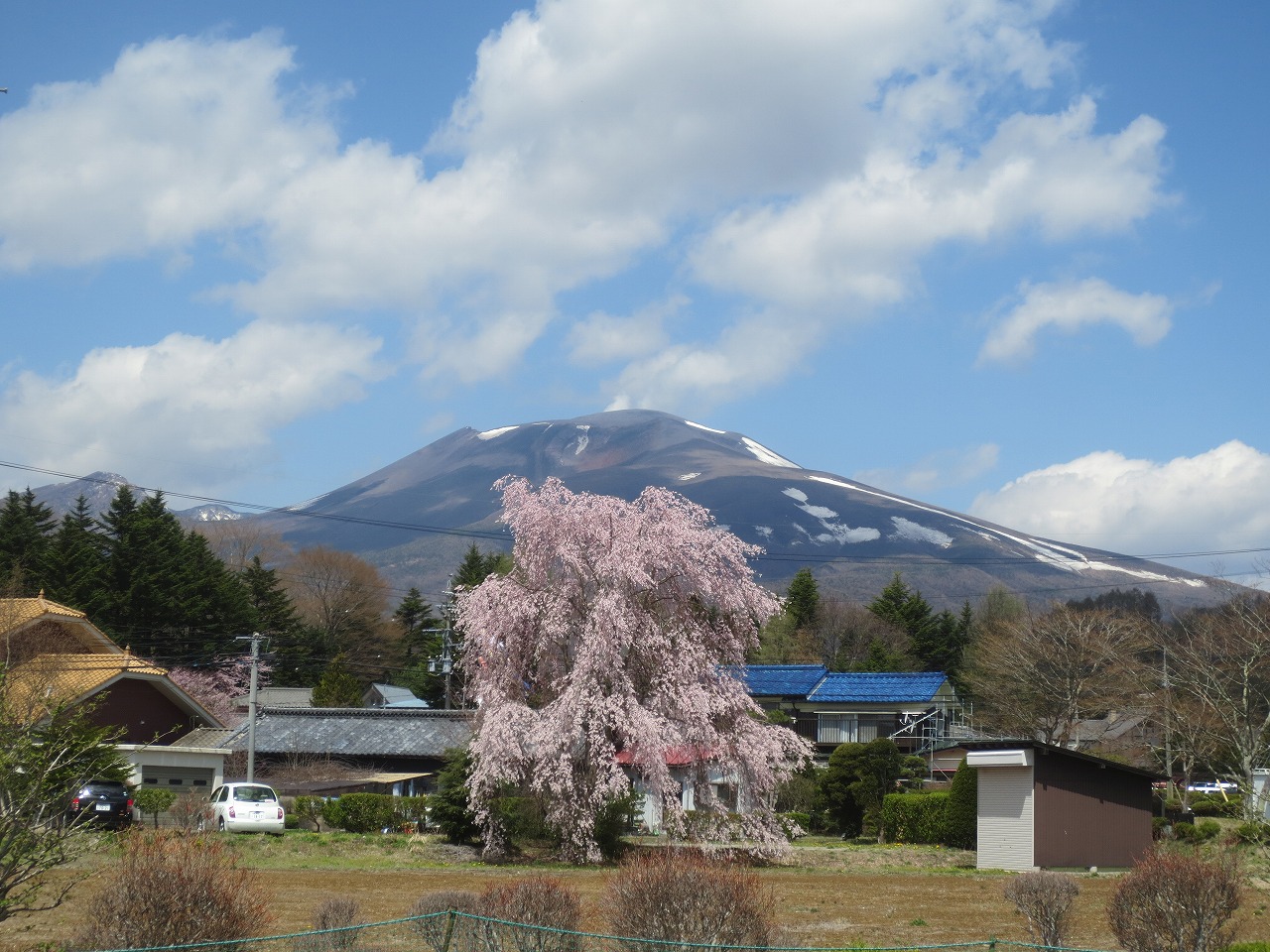 役場（北側駐車場）からの画像2