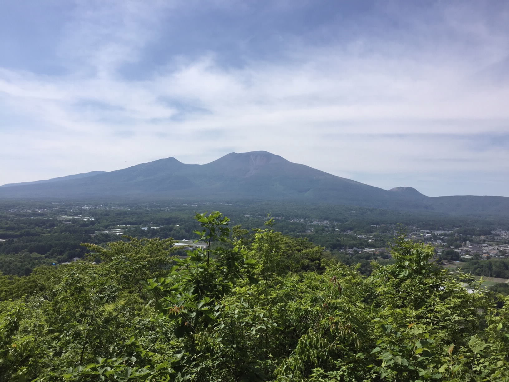 風越山から