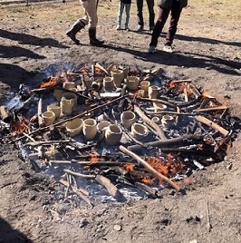 縄文土器野焼きの画像3