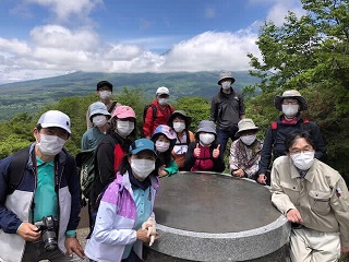 離山散策会　離山山頂の画像
