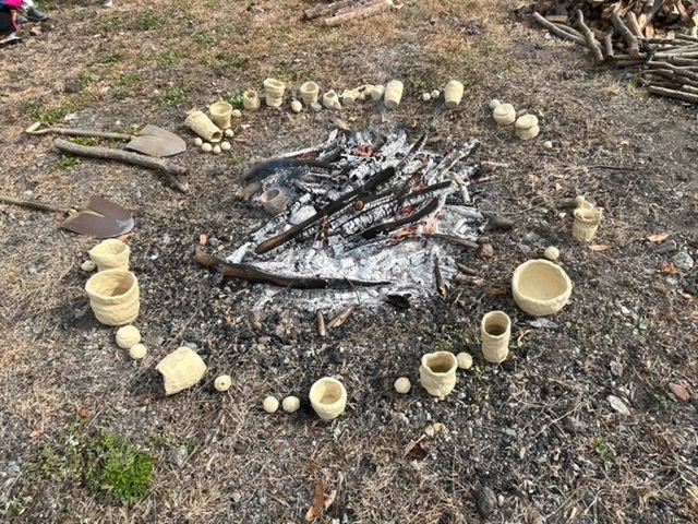 縄文土器 野焼き体験講座　開催の画像3