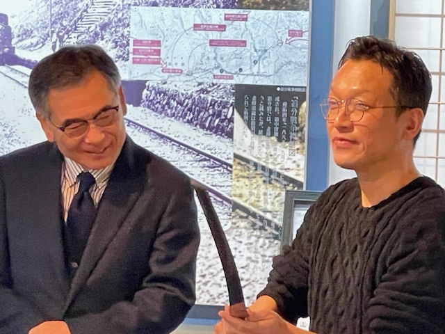 刀剣寄贈式の画像1