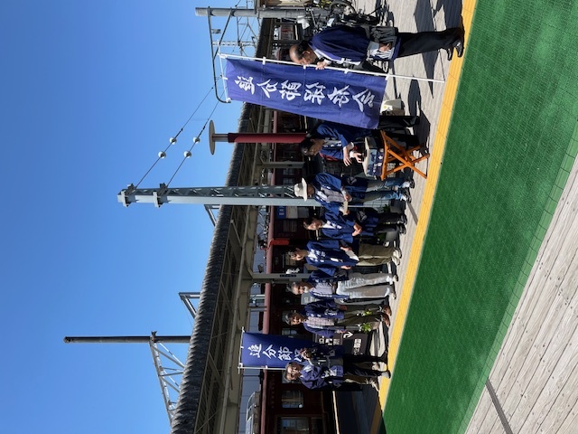 観光列車「ろくもん」で追分節披露の画像1