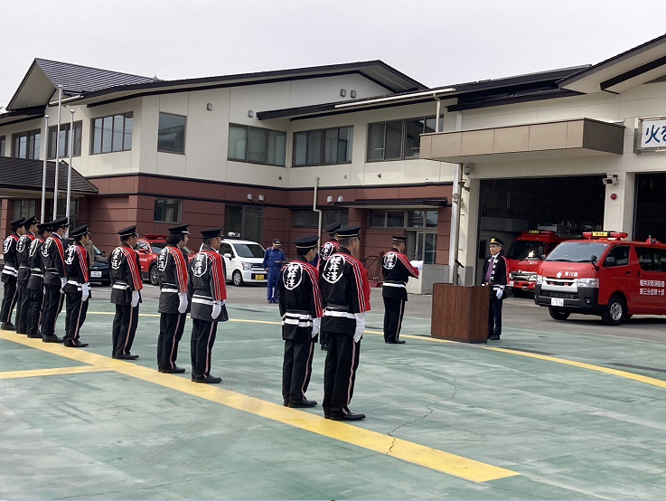 小型動力ポンプ積載車配備式の画像1
