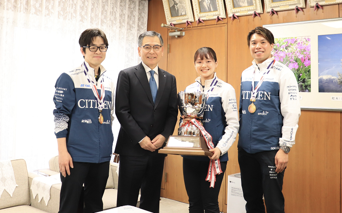 SC軽井沢クラブ表敬訪問の画像2