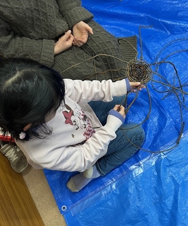 つる細工を作ろう！3月20日午後の画像1