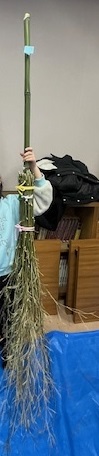 完成品(竹ぼうき)の画像