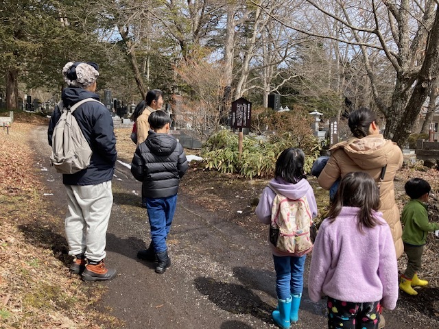文学散歩道の画像
