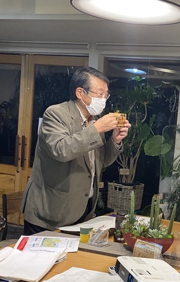 湯川ふるさと公園自然散策路整備に関する話（大槻幸一郎氏）の画像