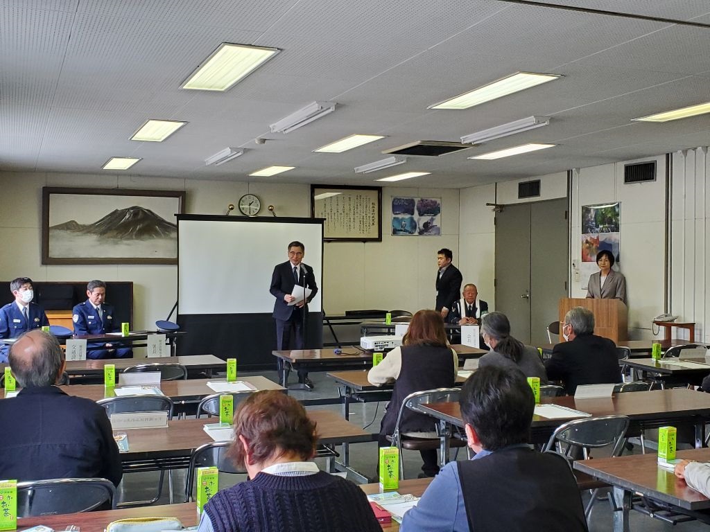 軽井沢町高齢者交通安全推進委員委嘱式の画像1
