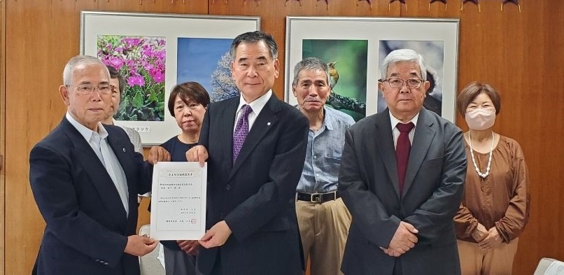 旧軽井沢地区自主防災組織認定書交付式の画像2
