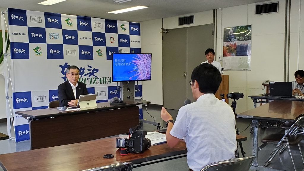 7月定例記者会見の画像2