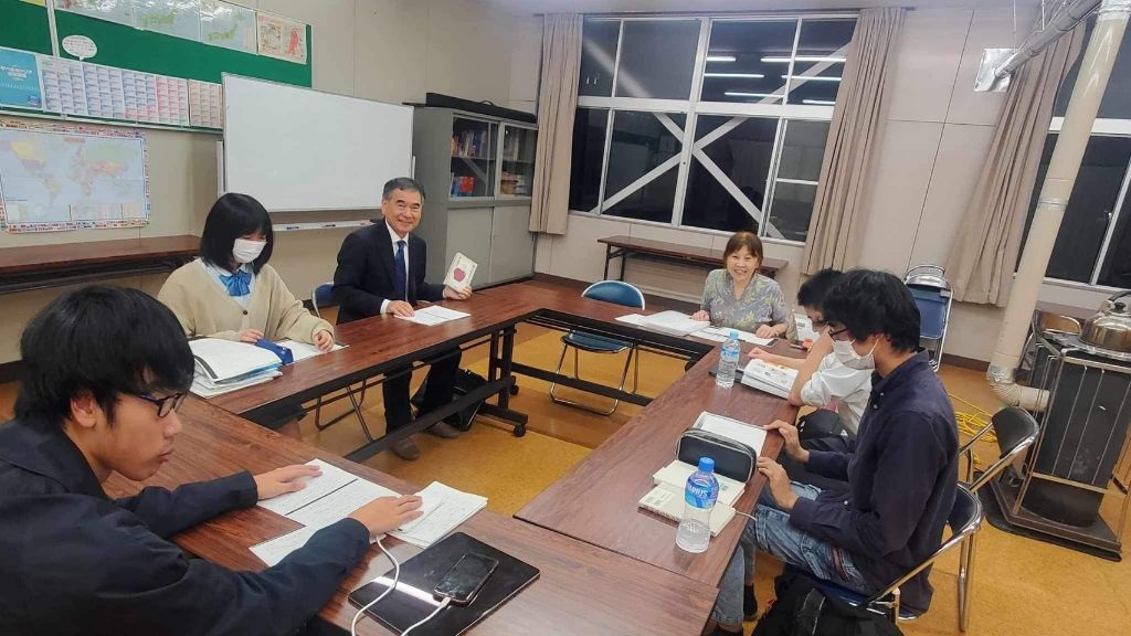 朗読駅伝練習の画像