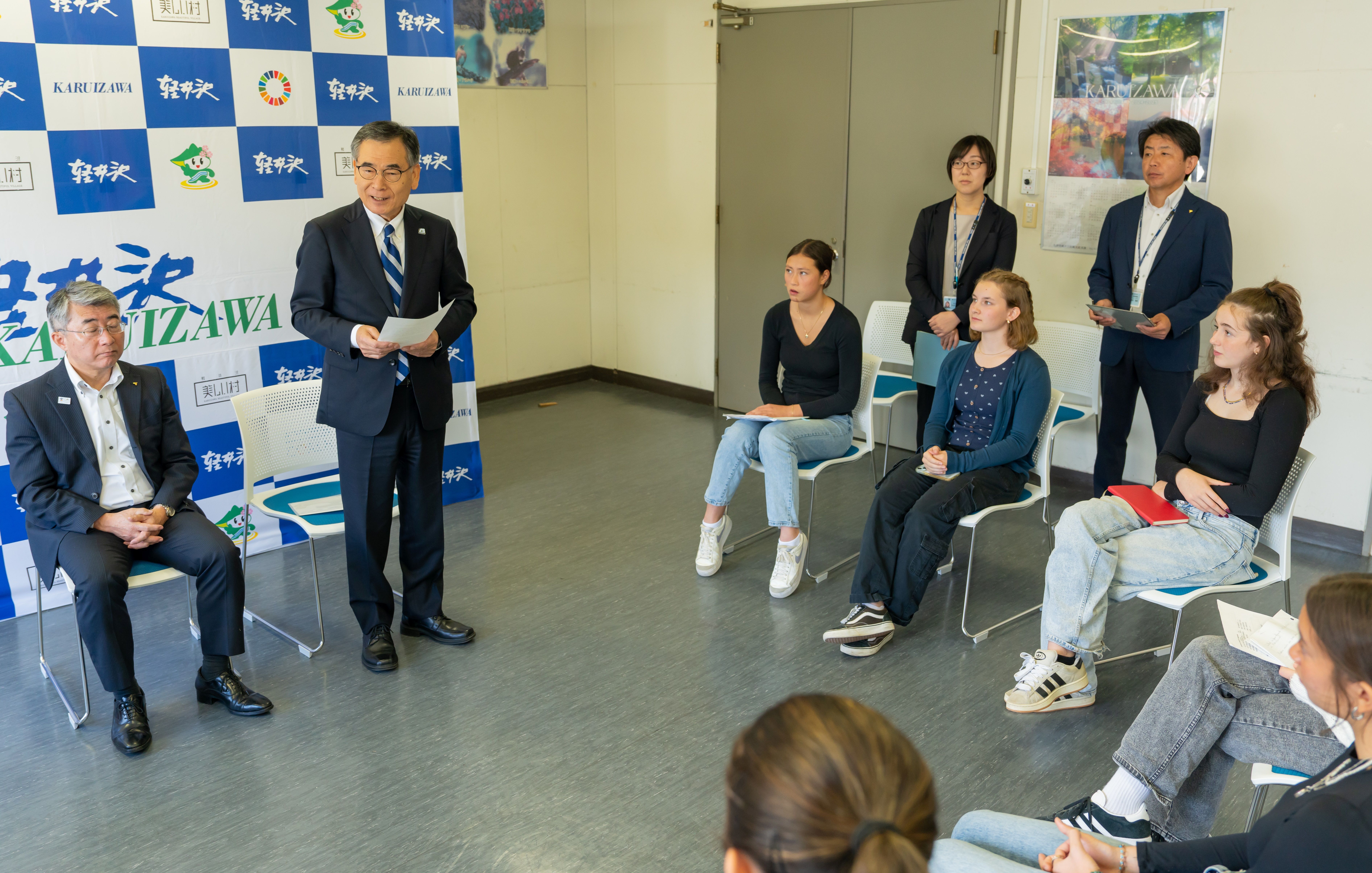 表敬訪問の画像1