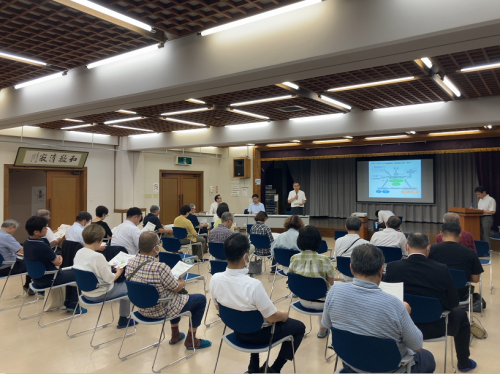 庁舎周辺整備事業説明会　新軽井沢