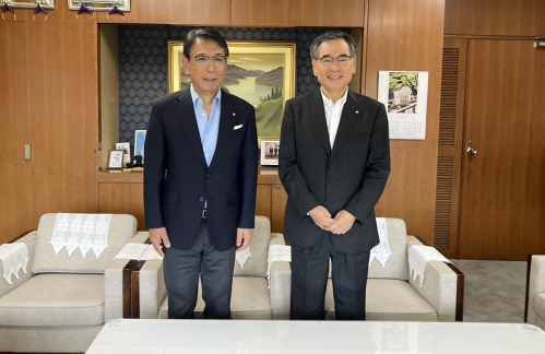 福井県高浜町長　来庁