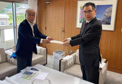 軽井沢町保護司会　来庁