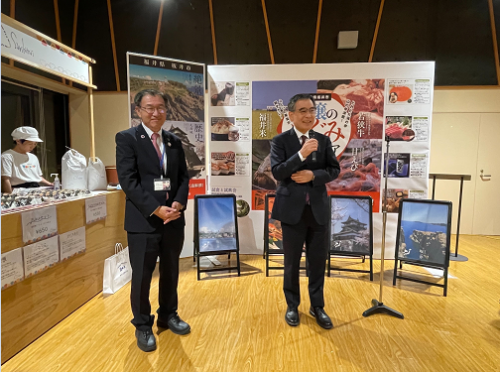 福井県坂井市　発地市庭　イベント