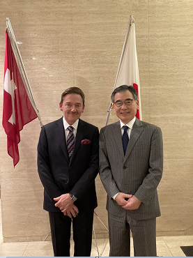 日本・スイス国交樹立160年記念レセプション
