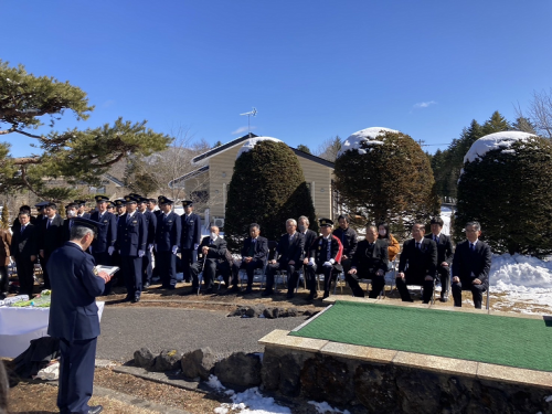 あさま山荘事件　殉職警察官慰霊式
