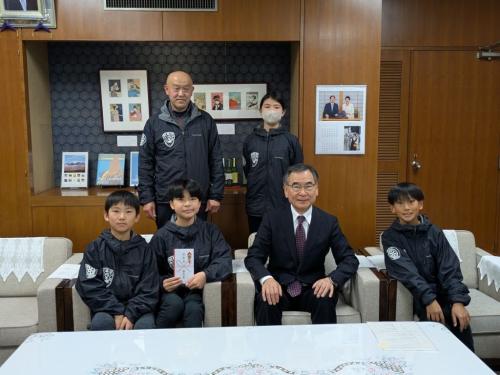 チビリンピック出場選手　表敬訪問の画像２