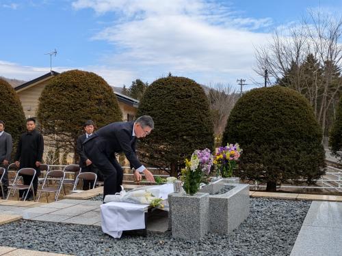 あさま山荘事件殉職警察官慰霊式の画像２