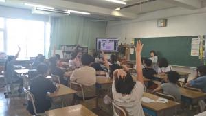 東部小学校情報セキュリティー教室実施時の写真
