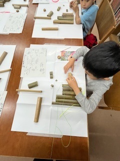 子ども講座竹風鈴１