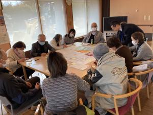 生活支援体制整備事業協議体ワークショップの様子２