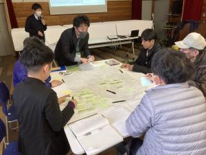 追分区・三ツ石区ワークショップの様子２