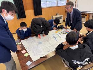 軽井沢高校ワークショップの様子２