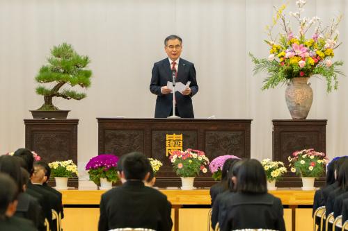 中学校入学式の画像１