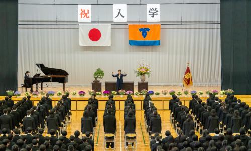 中学校入学式の画像２
