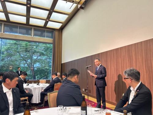 消防団退団幹部慰労会の画像２