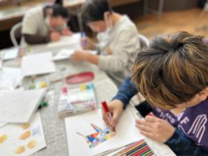 クリエイターによる制作風景です
