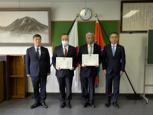 自衛隊募集相談員委嘱式の画像２